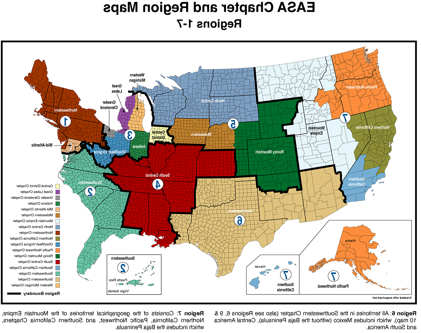 EASA Chapters - North America